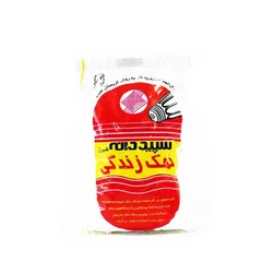 نمک سپیددانه وزن 1 کیلو گرم