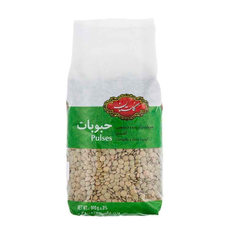 عدس گلستان وزن 900 گرم