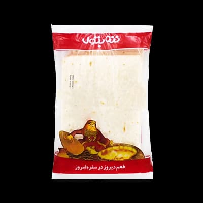نان لواش 200 گرم ننه بتول