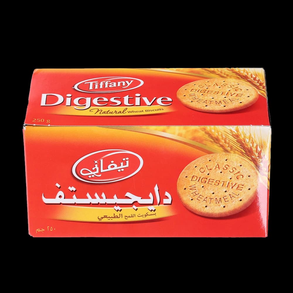 بیسکوییت جعبه ای لایت دایجستیو  250گ تیفانی