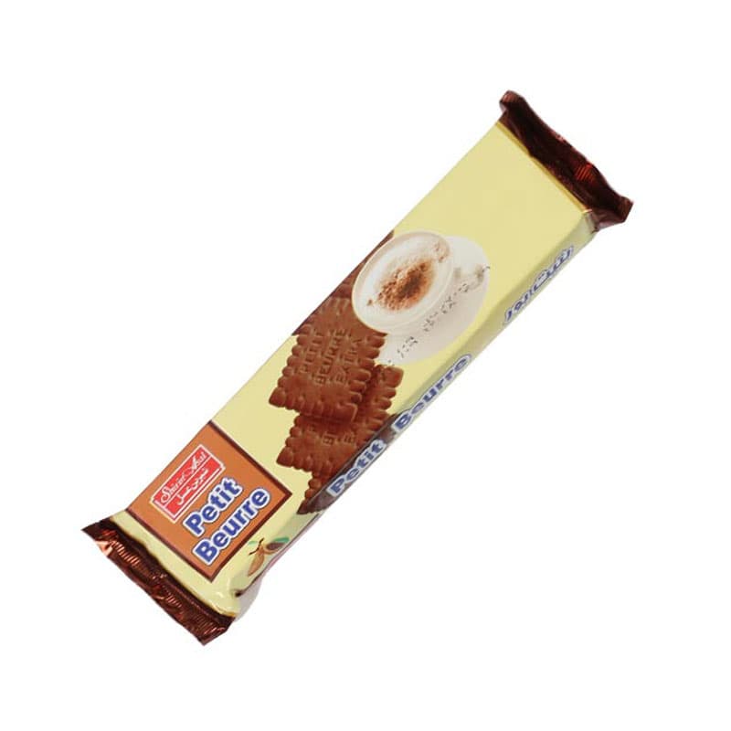 بیسکوییت پتی بور شکلاتی شیرین عسل وزن 85 گرم