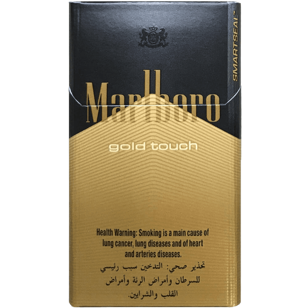سیگار گلدتاچ مشکی وطلایی مارلبرو