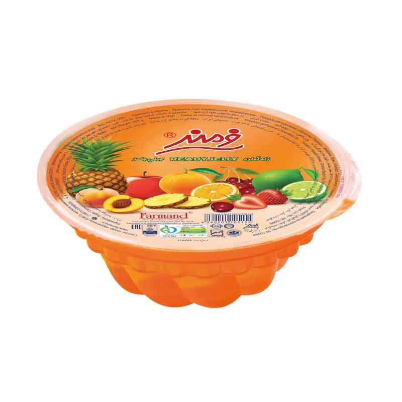 ژل آماده خانواده مدل چند میوه وزن 500 گرم