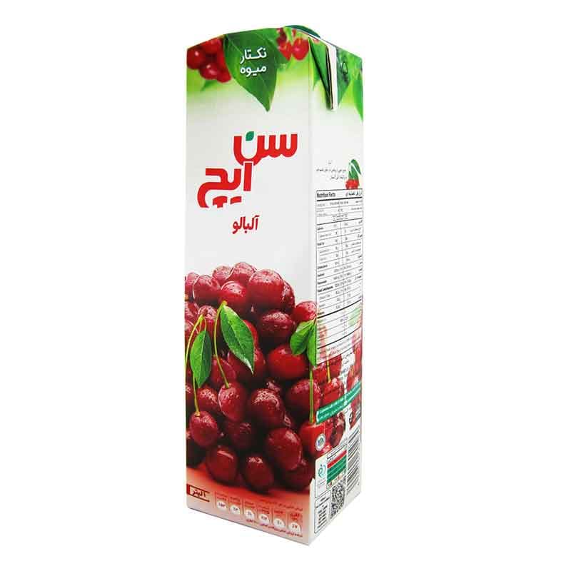 آبمیوه  سن ایچ طعم آلبالو حجم 1 لیتر