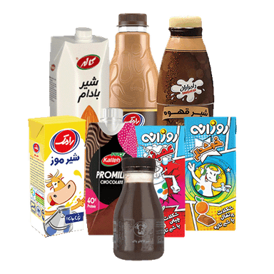 شیر طعم دار
