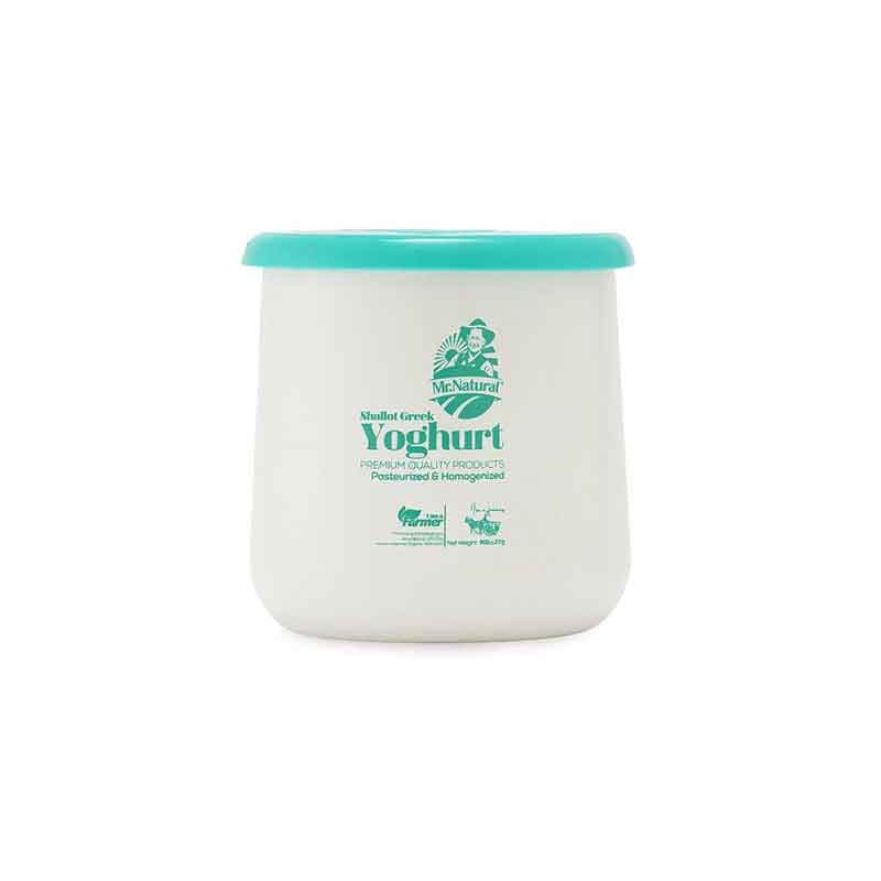 ماست چکیده موسیر پرچرب اقای طبیعی وزن 900 گرم