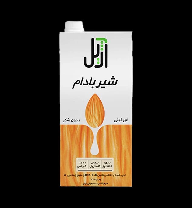 شیر غیر لبنی بادام کاله حجم 1 لیتر