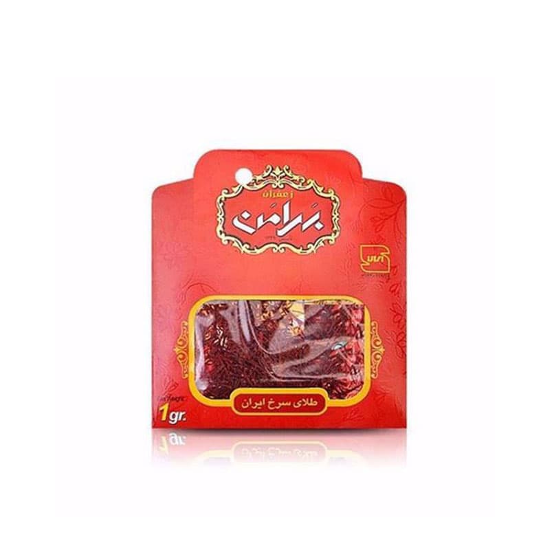 زعفران یک گرم پاکتی  بهرامن