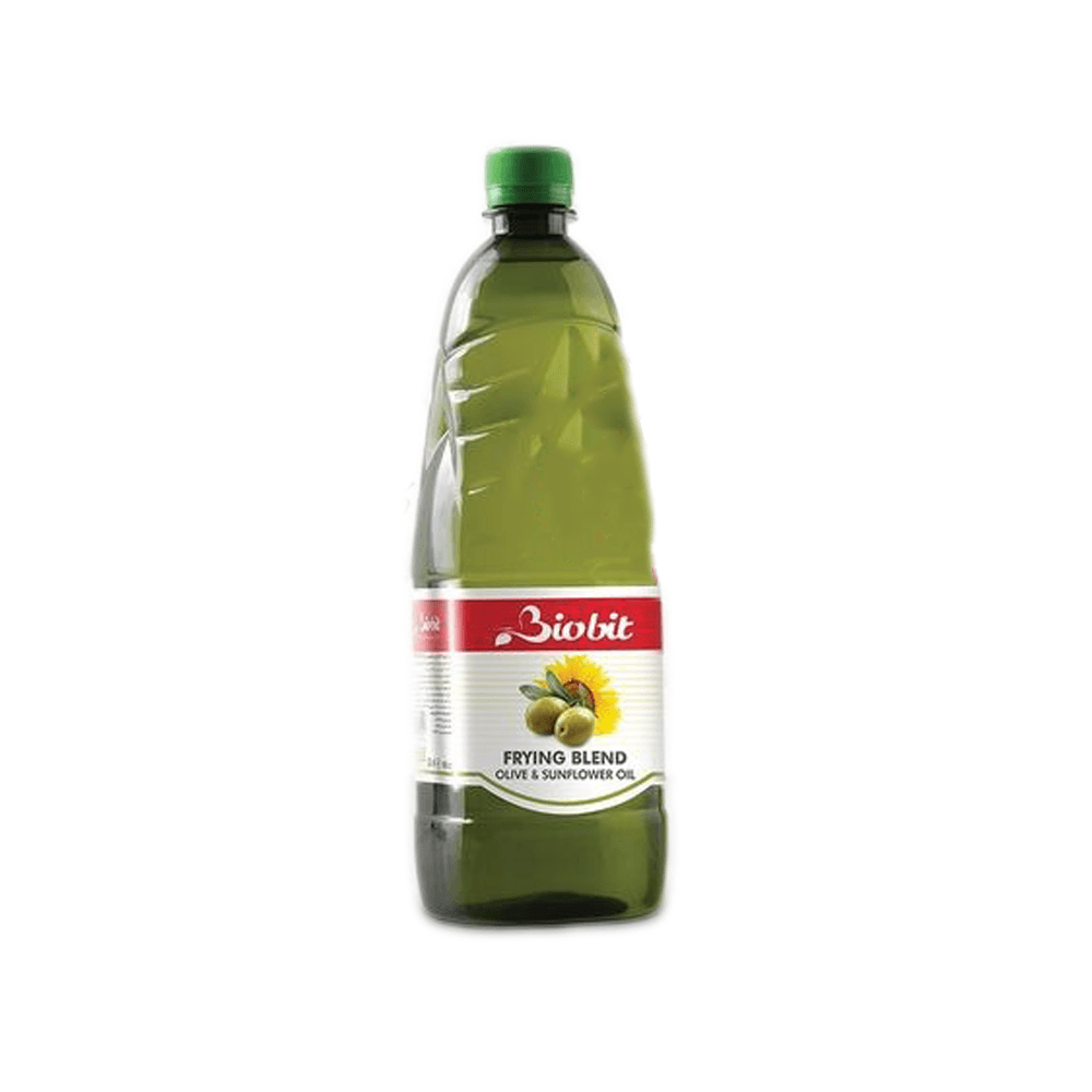 روغن مخلوط زیتون و آفتابگردان بدون پالم مناسب سرخ کردنی 900 میلی لیتر بایوبیت