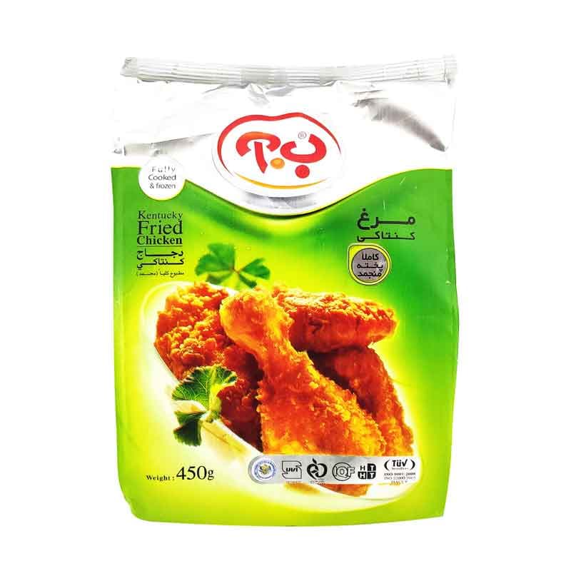 مرغ کنتاکی  ب.آ وزن 450 گرم