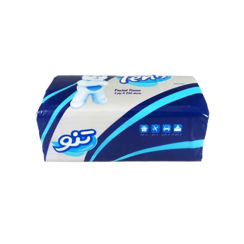 دستمال کاغذی تنو 2 لایه 250 برگ