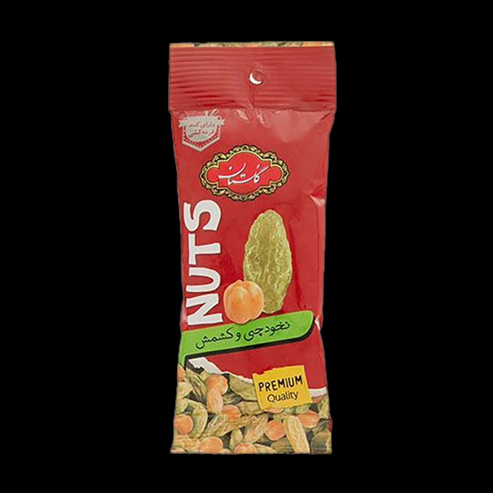 مخلوط نخودچی و كشمش 30 گرم گلستان