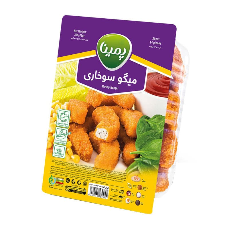 میگو سوخاری کاله وزن 300 گرم