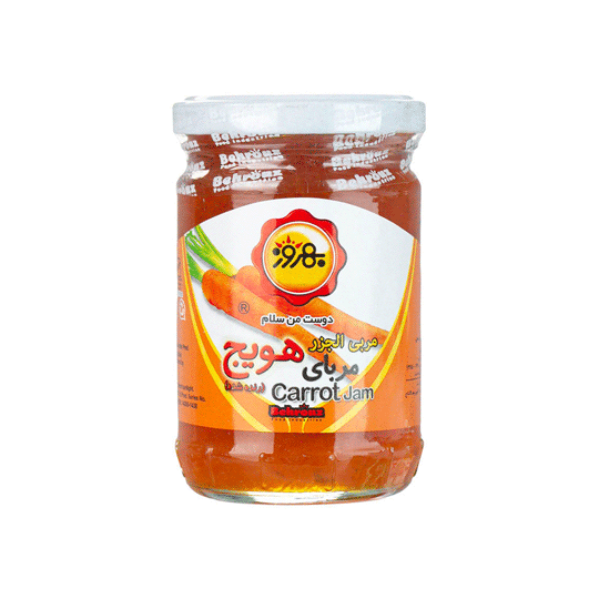 مربا هویچ شیشه 320گرمی بهروز
