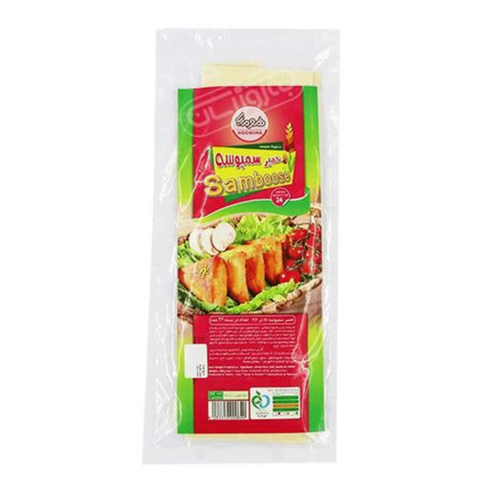 خمیر سمبوسه 400 گرم 24 عددی هومینا