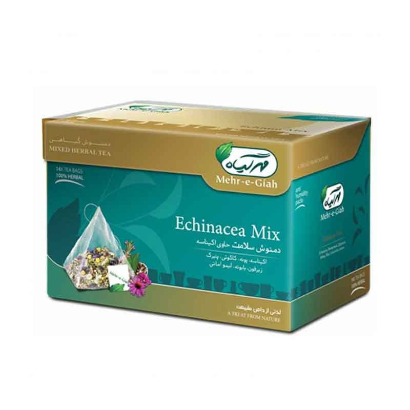 دمنوش گیاهی مهر گیاه بسته 14 عددی