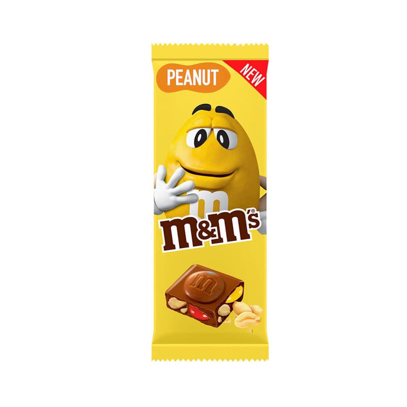 شکلات تخته ای160 گرم ام اند ام