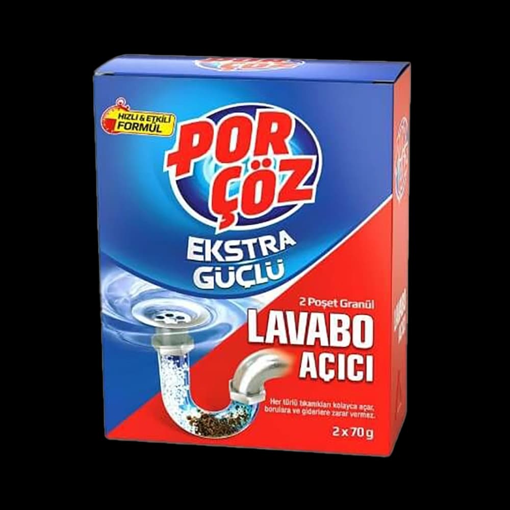 پودر لوله باز كن خيلی قوی دو قلو 2*50 گرم پور چوز