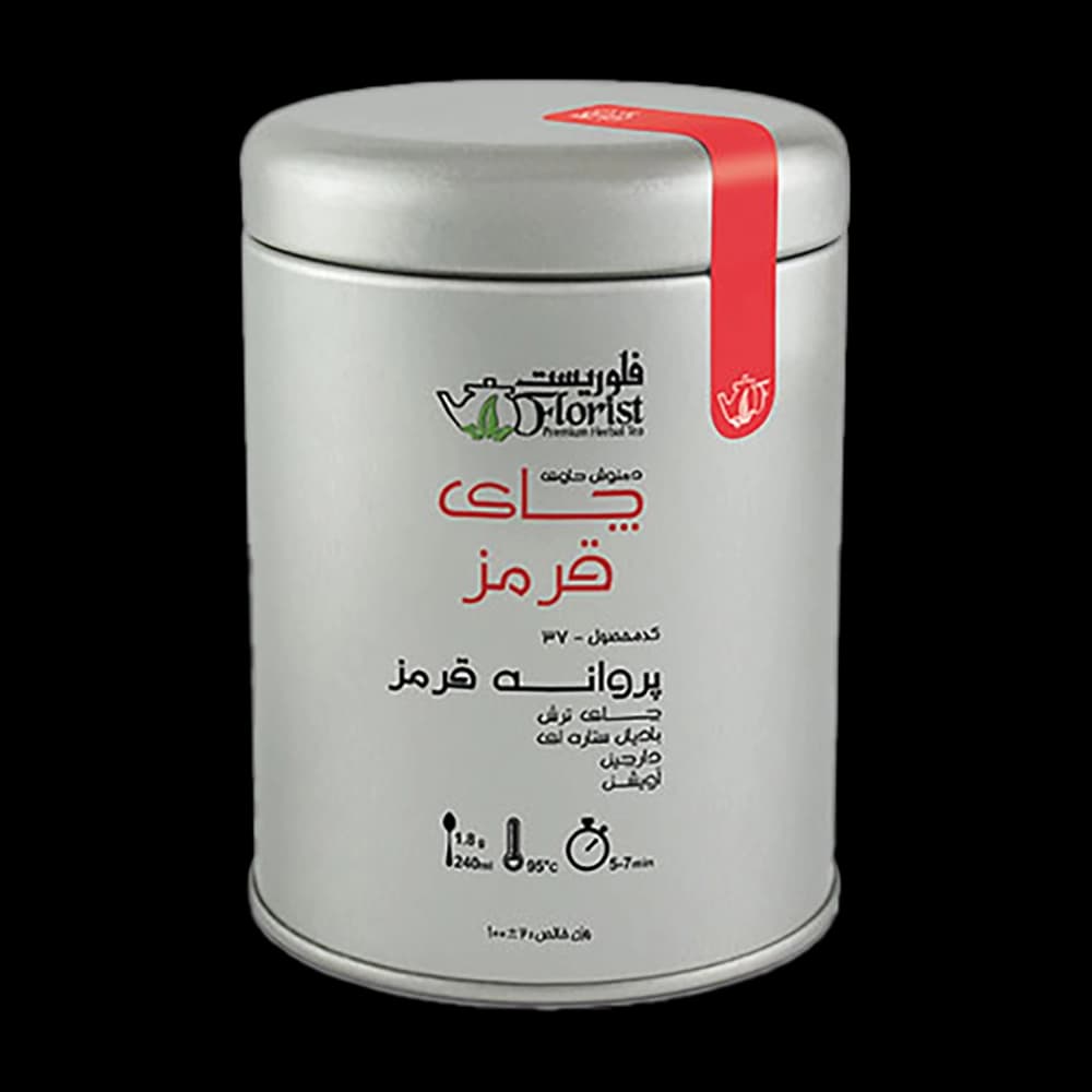 چای قرمز 100 گرم فلوریست