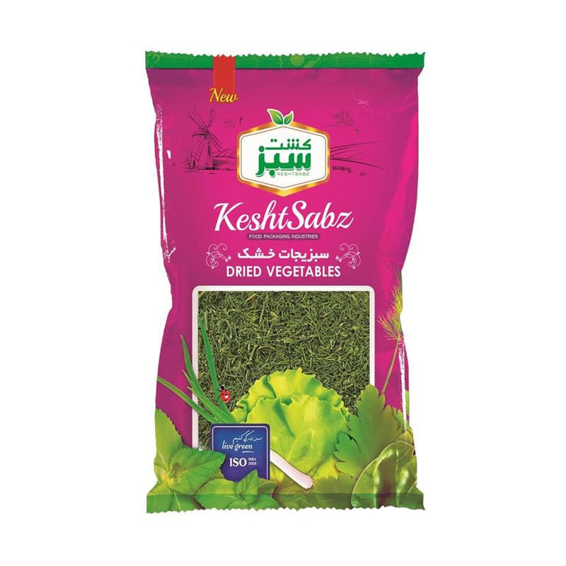 سبزی پلو 80گ سلوفان کشت سبز