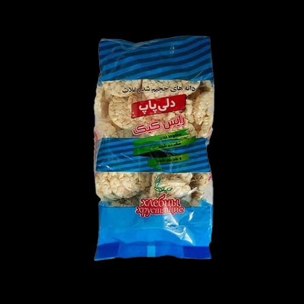 مینی کیک برنجی چند غله 110 گرم دلی پاپ