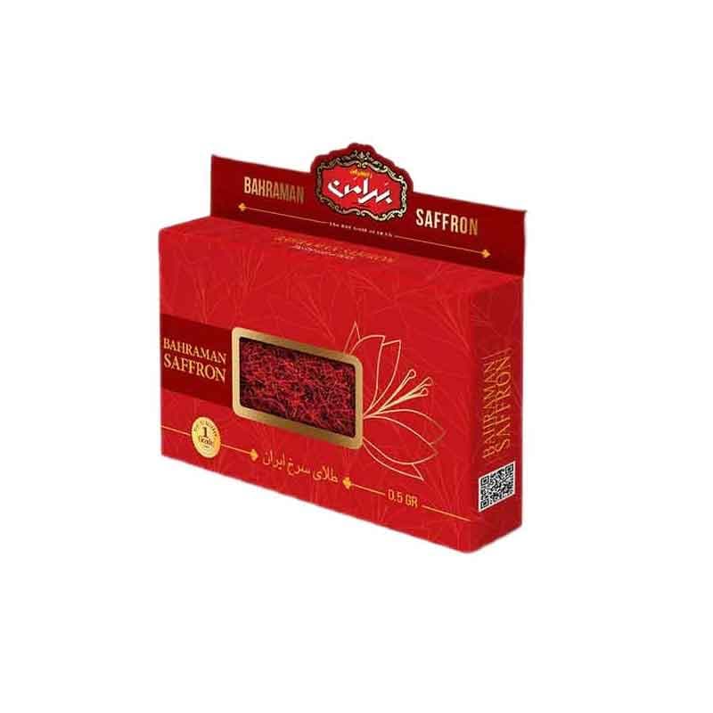 زعفران کتابی سرگل بهرامن وزن 0.5 گرم
