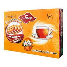 بیسکوییت پذیرایی کرم دار وانیلی 430 گرمی چیچک