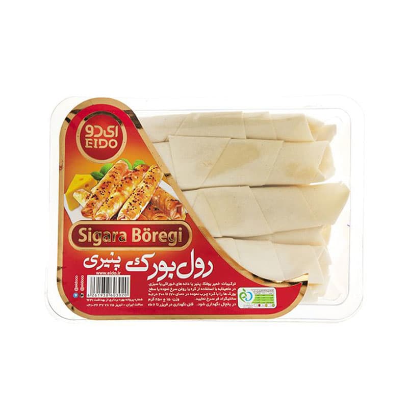 رول بورک پنیری ایدو