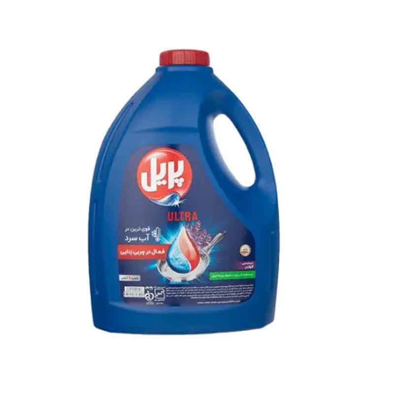 مایع ظرفشویی پریل با رایحه لاوندر وزن 3750 گرم