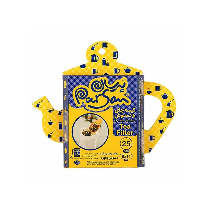 کیسه چای و دمنوش 25 عددی پرسان