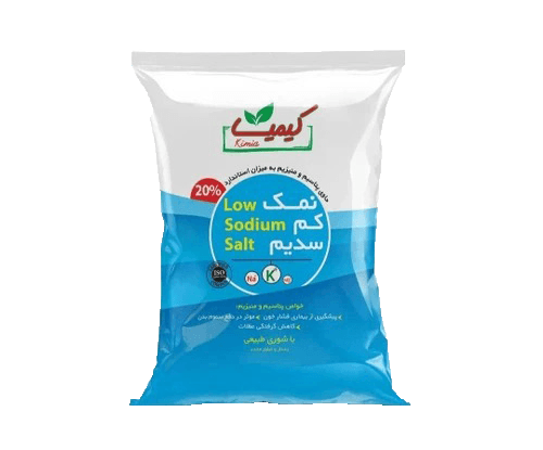 نمک کم سدیم حاوی پتاسیم و منیزیم 500 گرم کیمیا