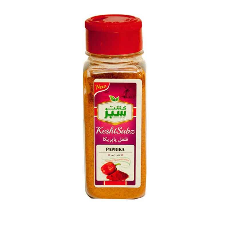 پودر فلفل پاپریکا کشت سبز وزن 90 گرم