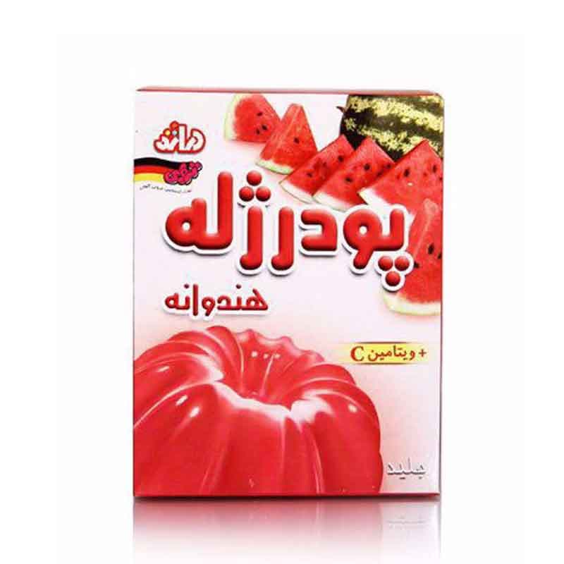 پودر ژله دراژه طعم هندوانه وزن 100 گرم