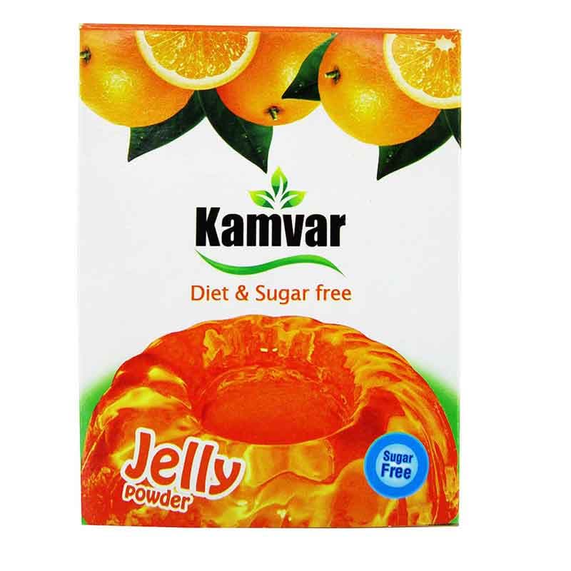 پودر ژله پرتقال کامور وزن  360 گرم