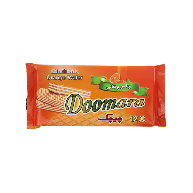 ویفر دومارا پرتقال 120گرم چیچک