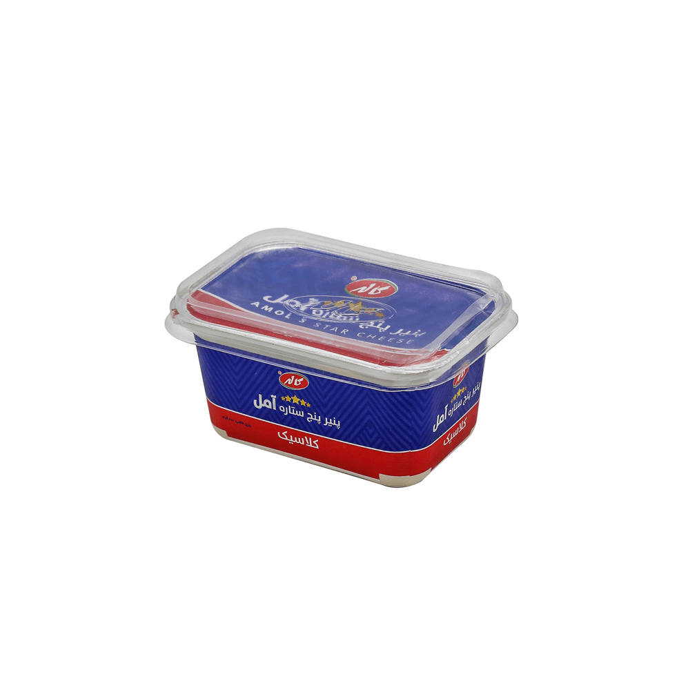 پنیر پنج ستاره پرچرب آمل کلاسیک 350 گرم کاله