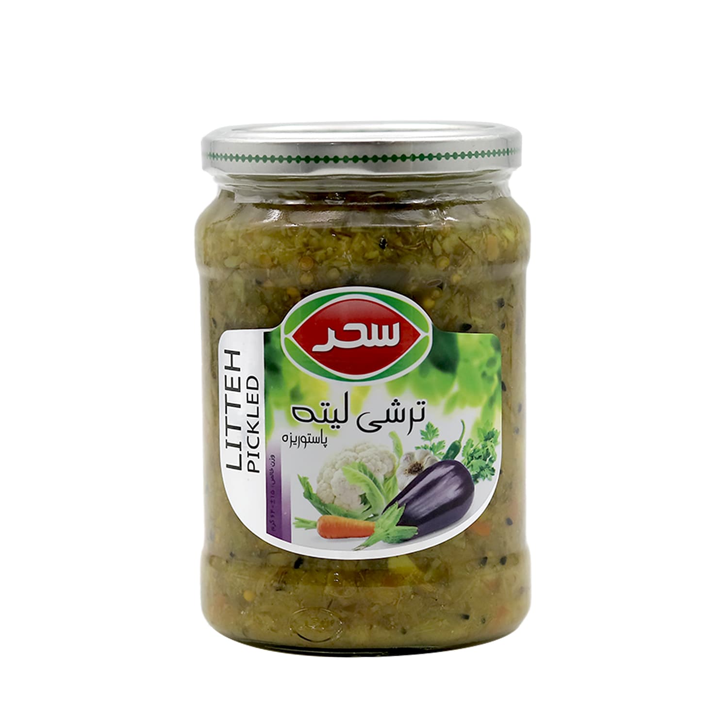 ترشی لیته شیشه 640 گرمی سحر