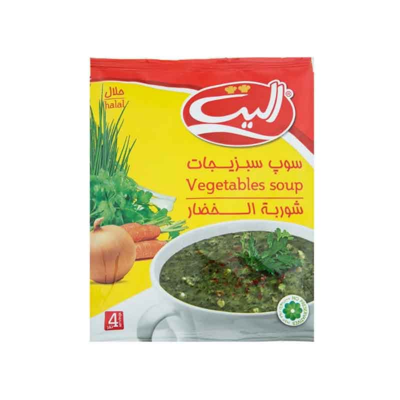 سوپ سبزیجات الیت وزن 75 گرم