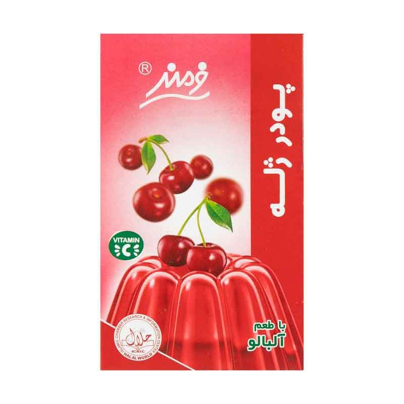 پودر ژله فرمند طعم آلبالو وزن 100گرم بسته 9 عددی