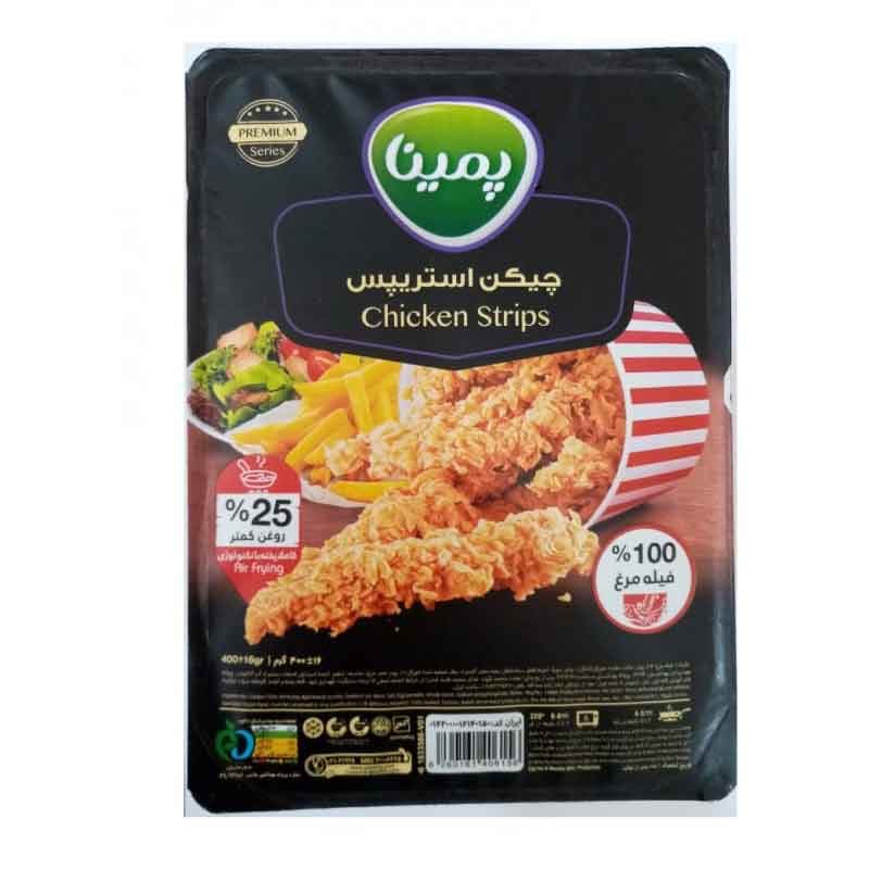 چیکن استریپس پمینا کاله وزن 400 گرم