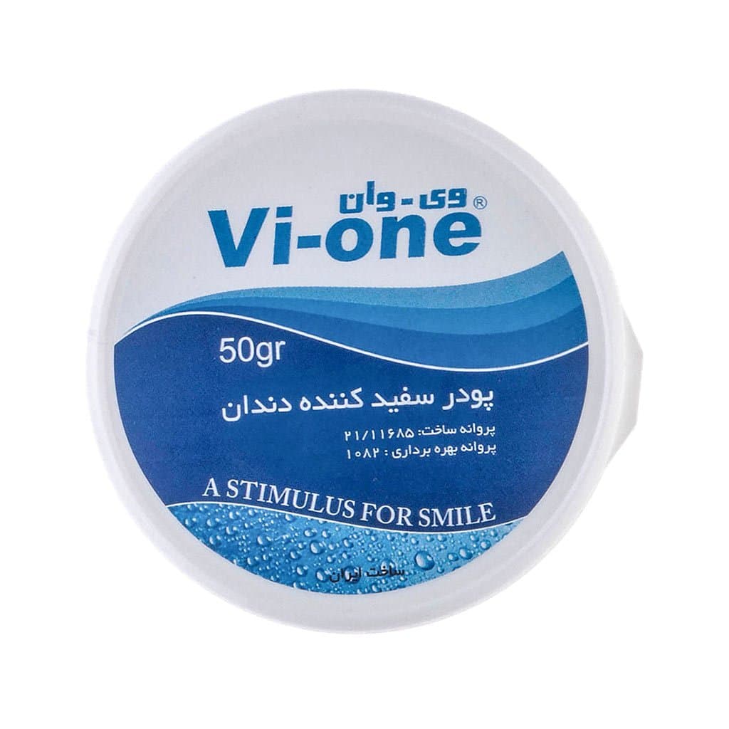 پودر سفید کننده و جرم گیر اکالیپتوس وی وان وزن 50 گرم