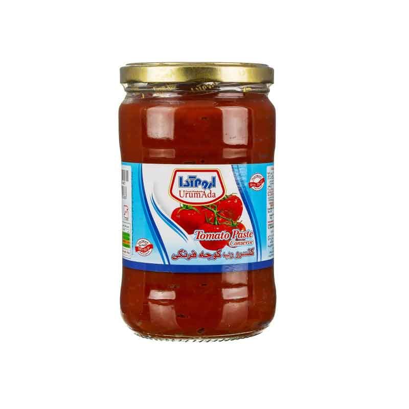 رب گوجه شیشه ای  اروم آدا وزن 700 گرم