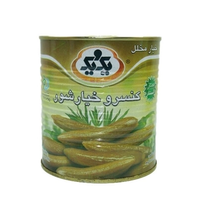 خیارشور ممتاز  یک و یک وزن 770 گرم