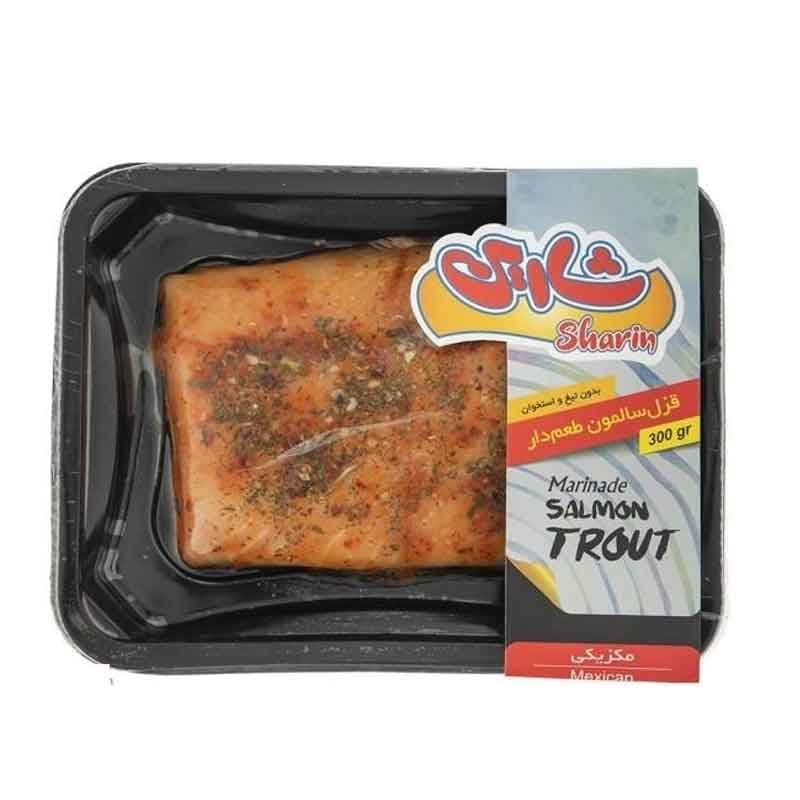 قزل سالمون مکزیکی شارین وزن 300 گرم