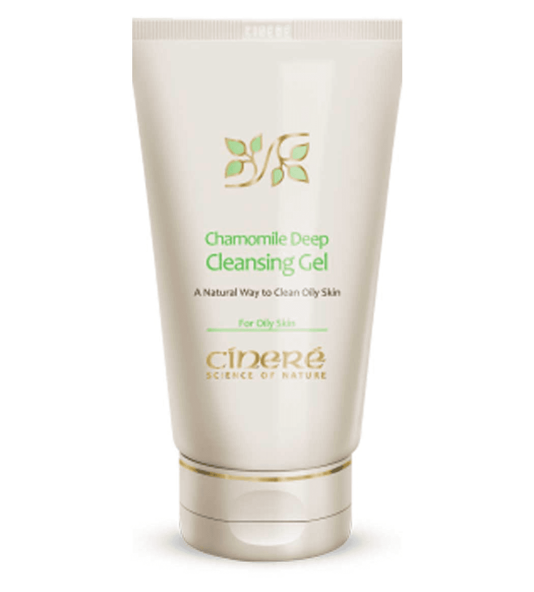 پاک کننده صورت سینره مخصوص پوست های چرب مدل Chamomile Deep حجم 150 میل Cinere
