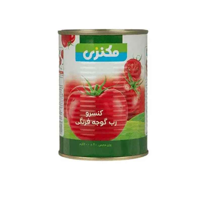 رب گوجه فرنگی مکنزی وزن 400 گرم