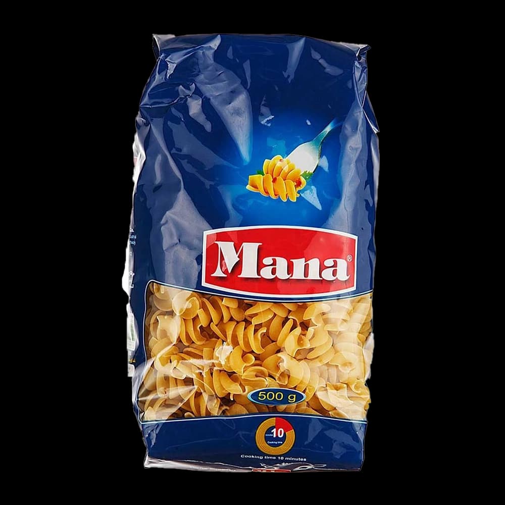 پاستا روتینی بزرگ500گ مانا