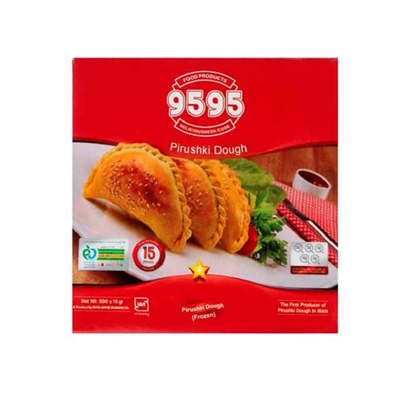 خمیر پیراشکی زعفرانی 9595 وزن 520 گرم