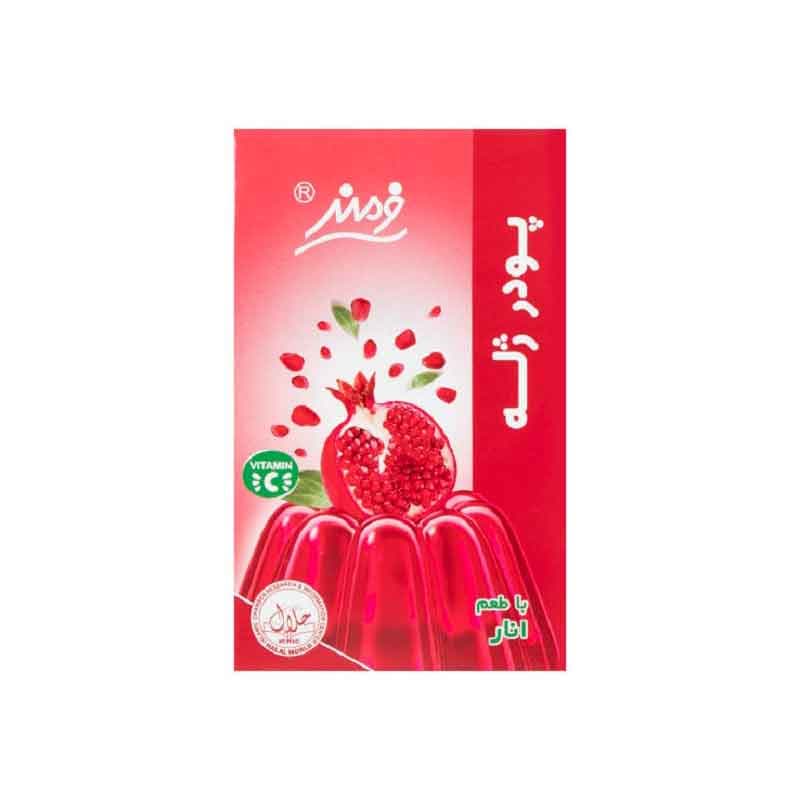 پودر ژله فرمند طعم انار وزن 100 گرم