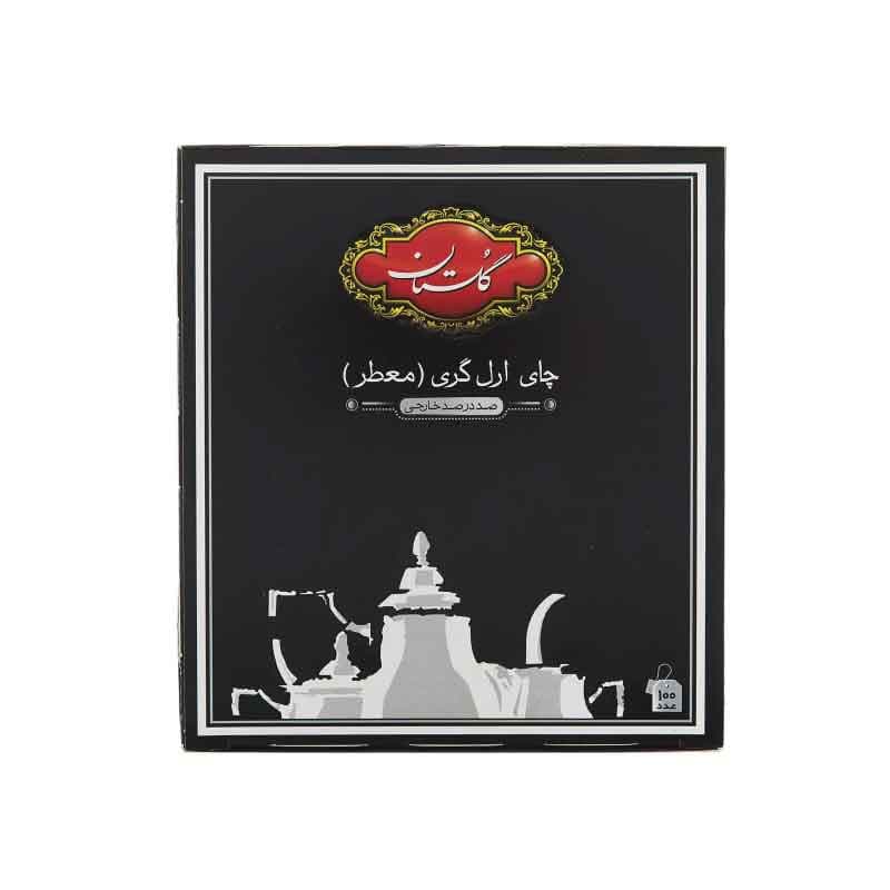 چای تی بگ عطری گلستان بسته 100 عددی